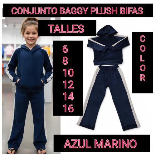 Conjunto Palazo de Plush Bifas