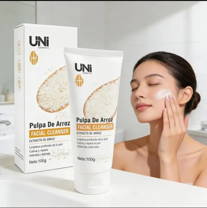 Limpiador Facial de Arroz Limpieza Profunda