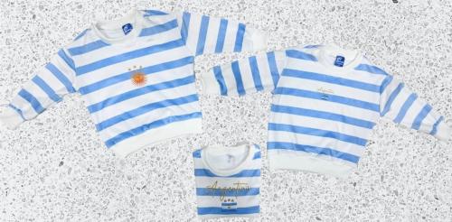 Buzo Argentina Plush Bebe Abarca hasta los 4 Años