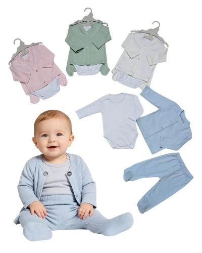 Conjunto de   Bebé  de 3 Pieza  Excelente Calidad