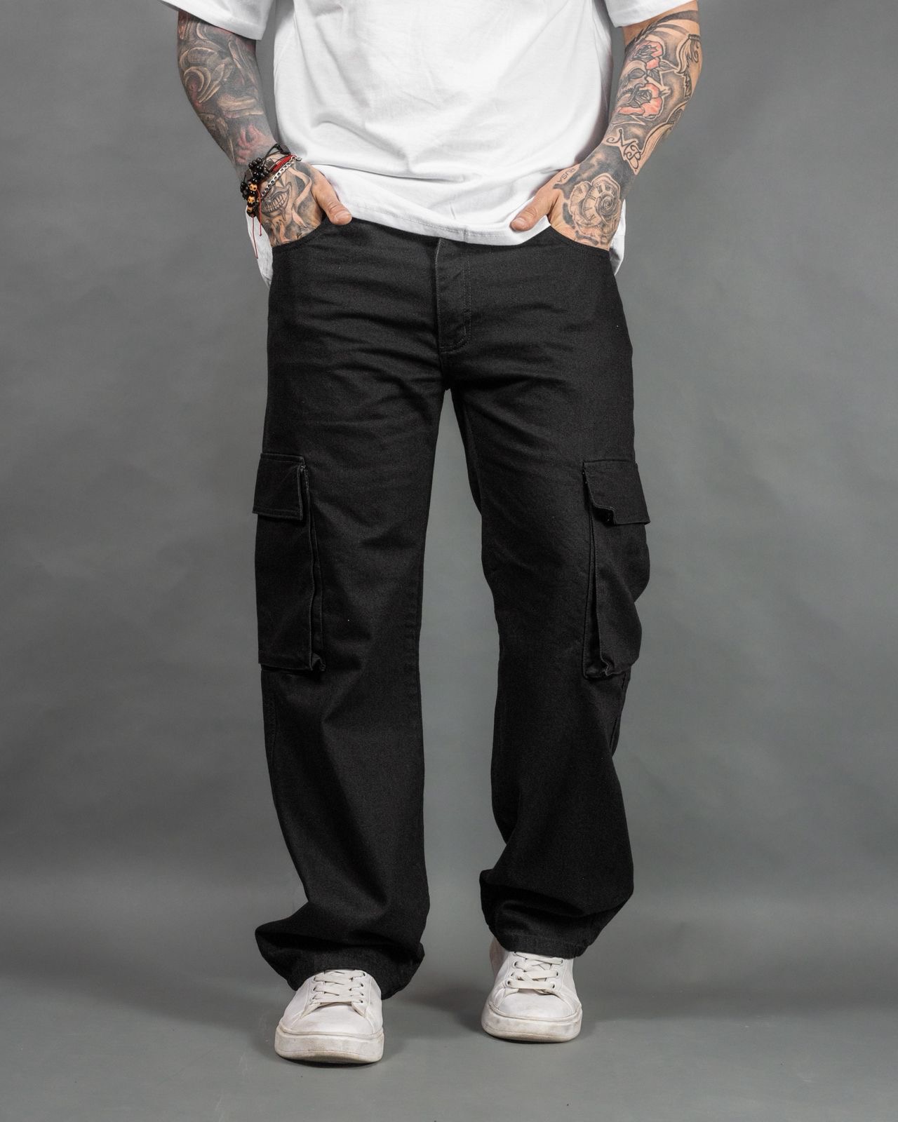 Pantalón Baggy Cargo Bolsillo 3d Negro - 0290ff6a-8ad9-4ff8-a7ae-dc8ede845997.jpeg