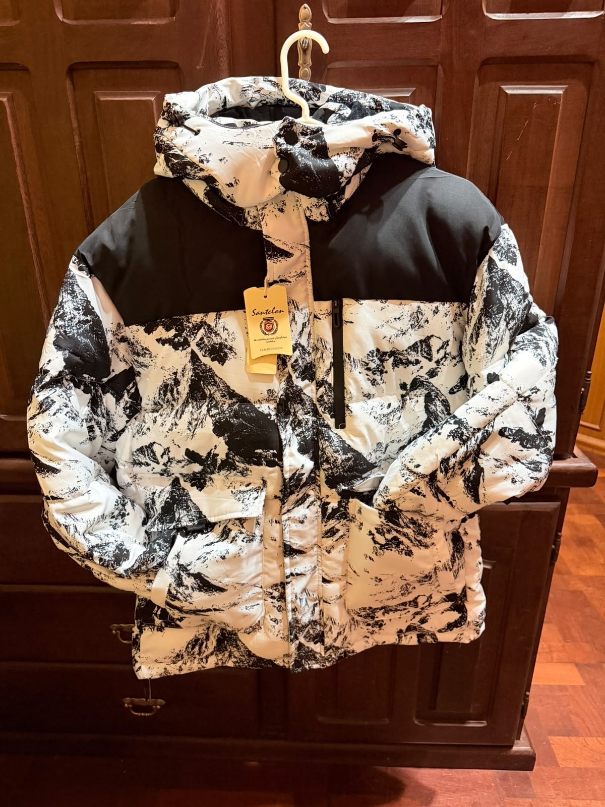 Campera Nieve con Piel - Imagen 1