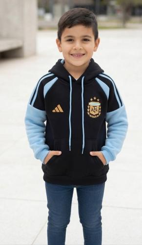 Buzos Bordados de la Selección Argentina con Bolsillo Canguro