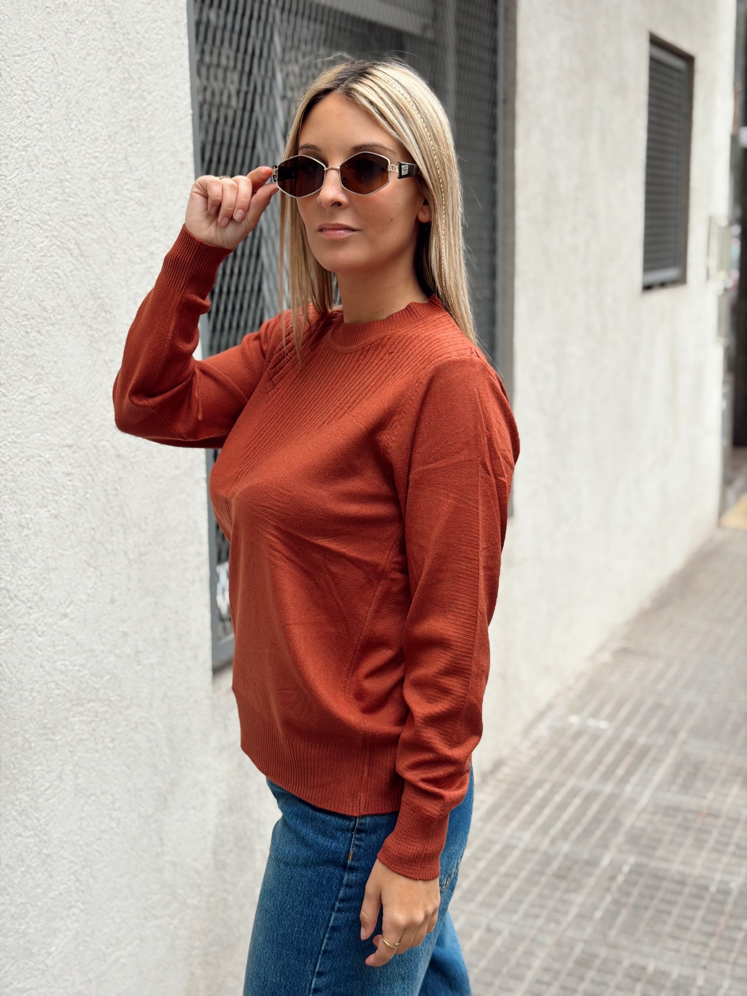 Sweter Importado Bremer Tramado - Imagen 2