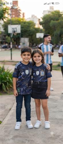 Camiseta Argentina Suplente Nlño