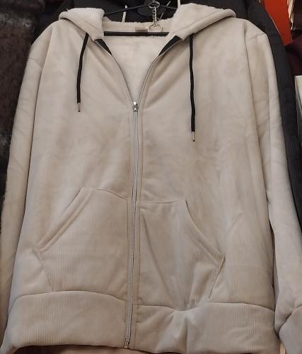Campera de Cordoroy con Piel