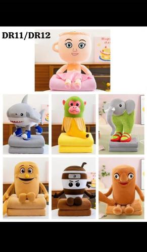 Peluches con Manta