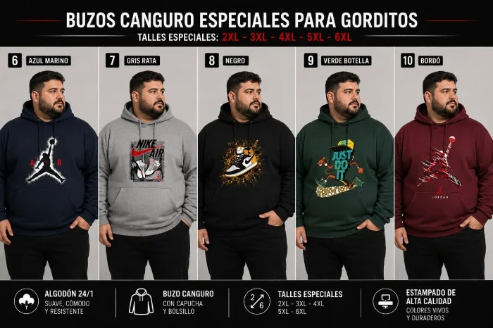 Buzos Especiales Estampado