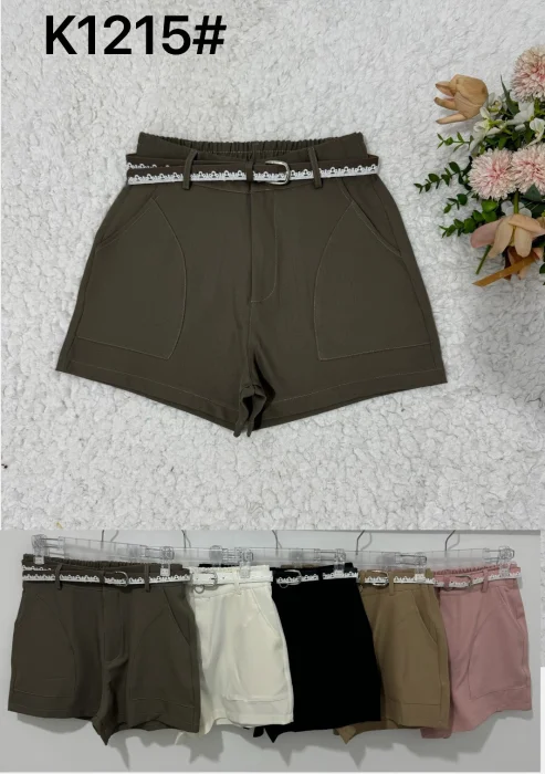Short Importado con Cinturón