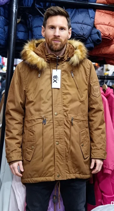 Parka Importada de Gabardina