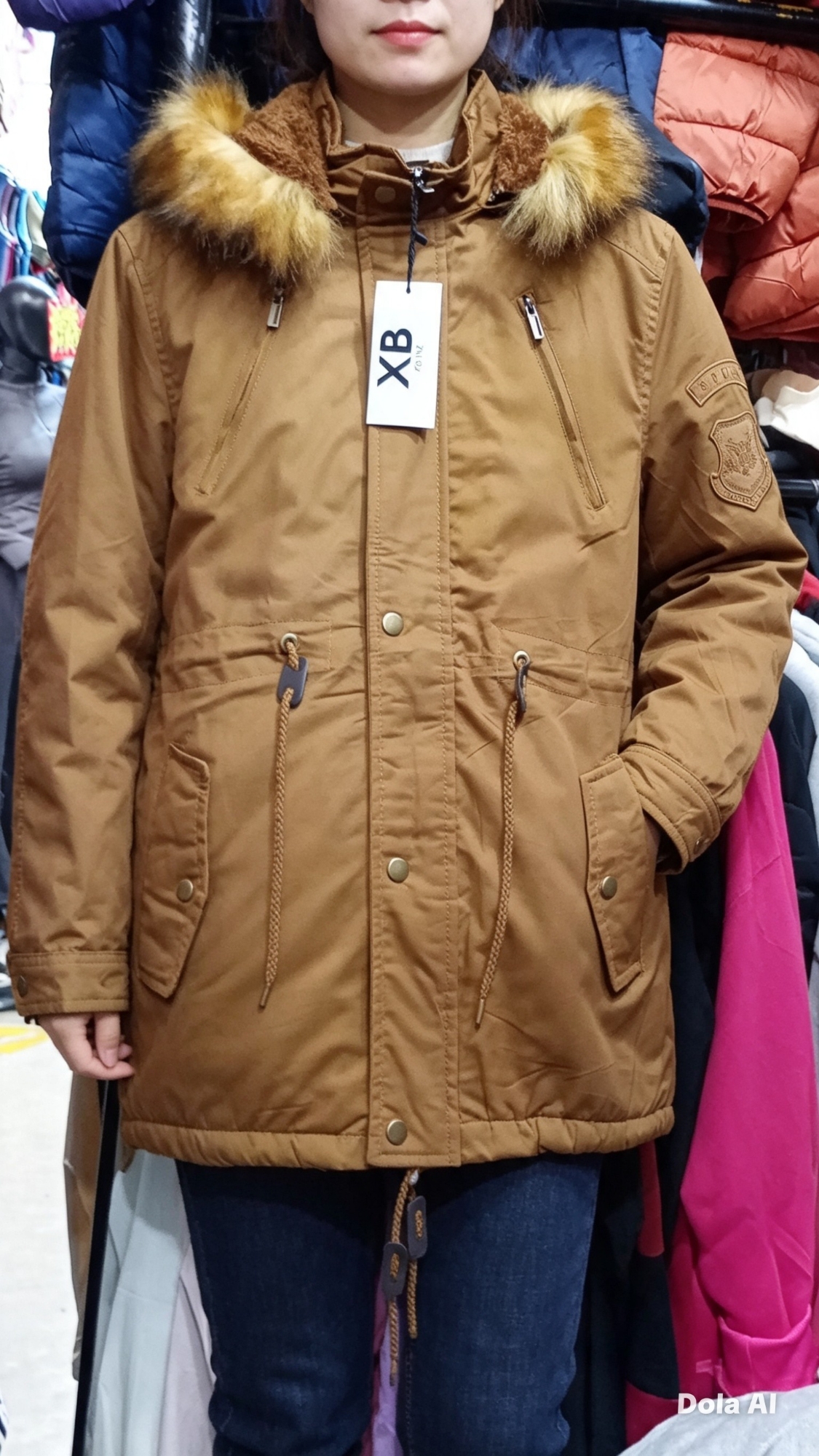 Parka Importada de Gabardina - Imagen 2