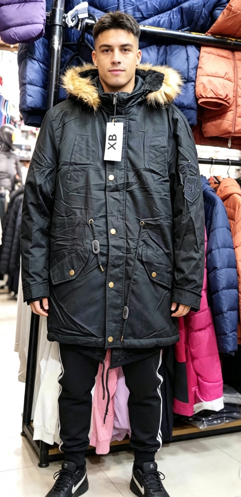 Parka Importada de Gabardina - Imagen 3