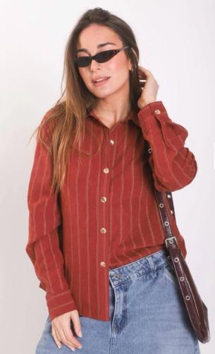 Camisa Rayada Importado