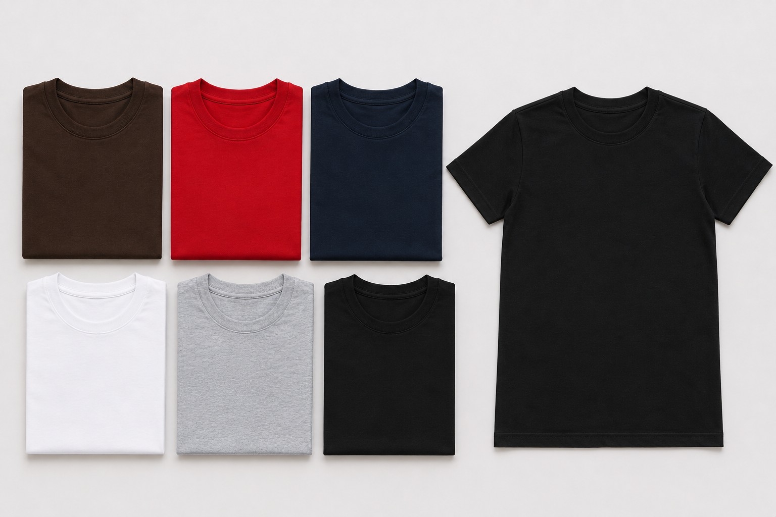 Remera Niños Lisas Manga Corta Jersey Calidad Premium - Imagen 1