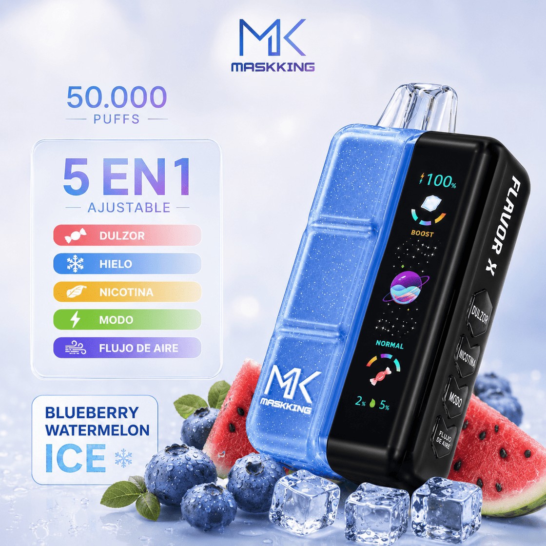 Vaper Maskking 50.000 Puffs - Imagen 2