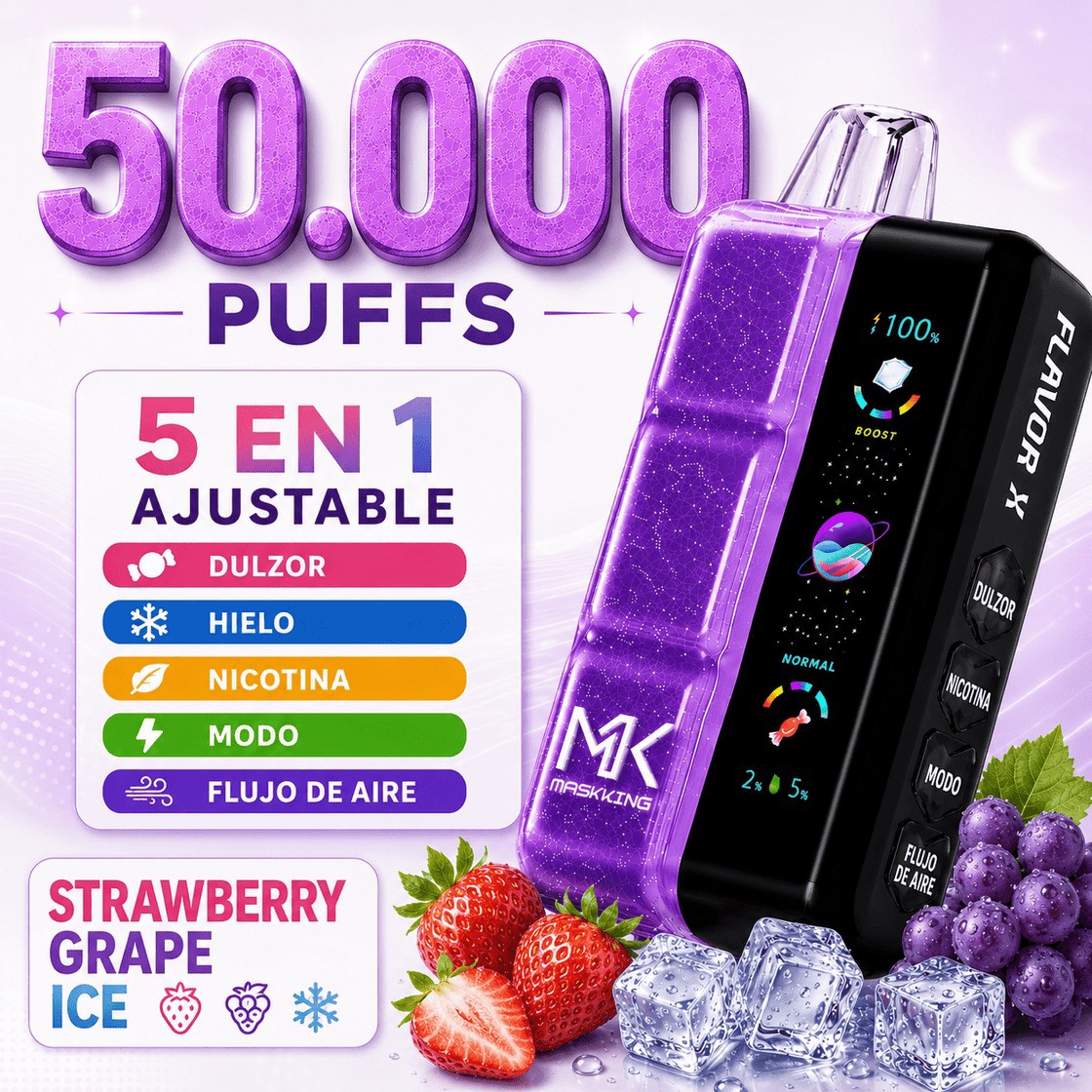 Vaper Maskking 50.000 Puffs - Imagen 7
