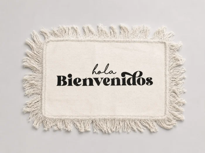 Alfombra Rústicas de Algodón