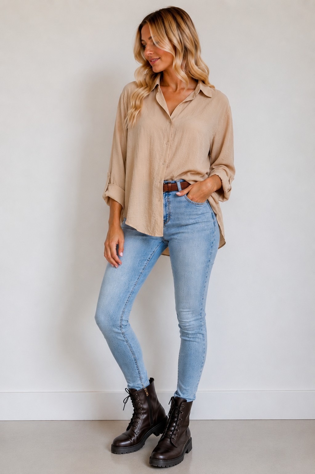 Camisa Crepe - Imagen 2
