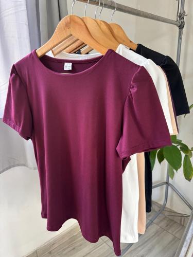 Remera Manga Princesa Modal Soft