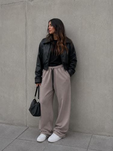 Pantalón Baggi Regulable de Friza Invisible Peinada Unisex Lisos - Miniatura 2