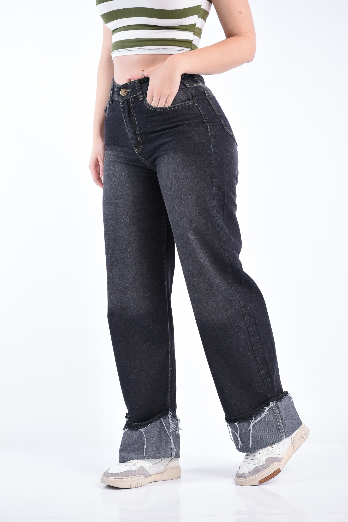 Wide Leg Dobladillo - Imagen 1