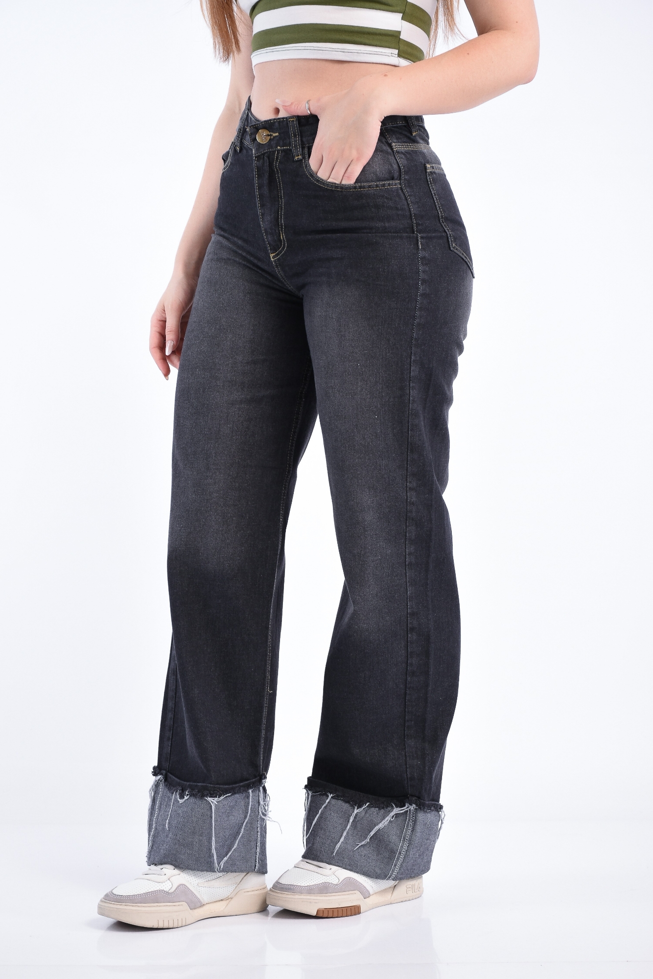 Wide Leg Dobladillo - Imagen 5