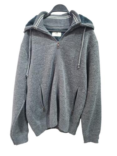 Campera de Lana con Piel Marca Irun