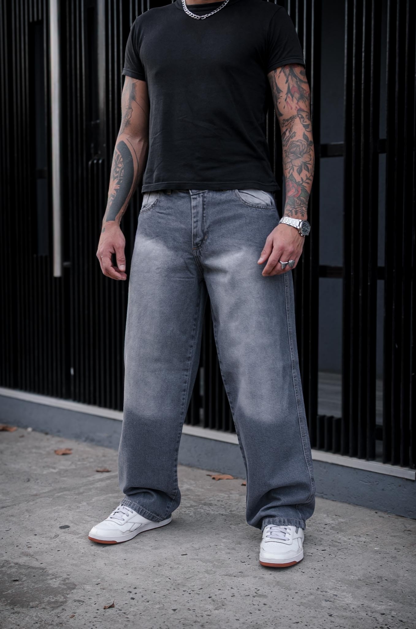 Baggy Gris Claro - Imagen 1