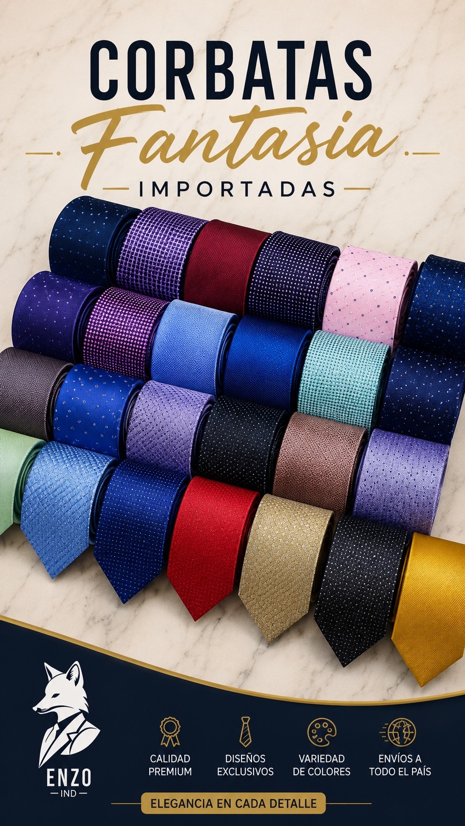 Corbata Importada - Imagen 3