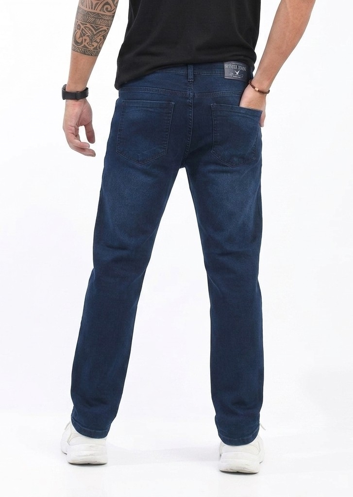 Pantalón Semi Recto/semi Chupin -jeans Elastizados - Imagen 2