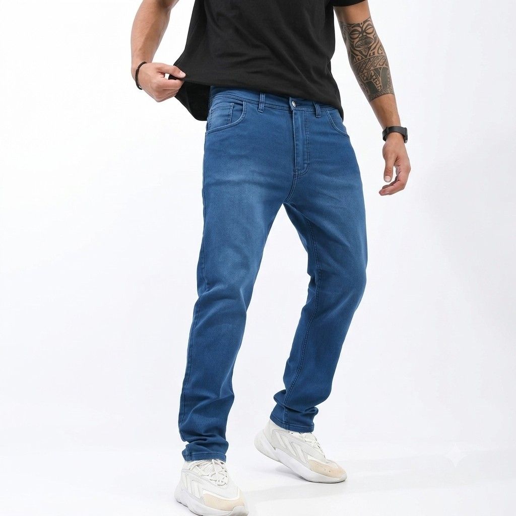 Pantalón Semi Recto / Semi Chupin - Jeans Elastizados - Imagen 3