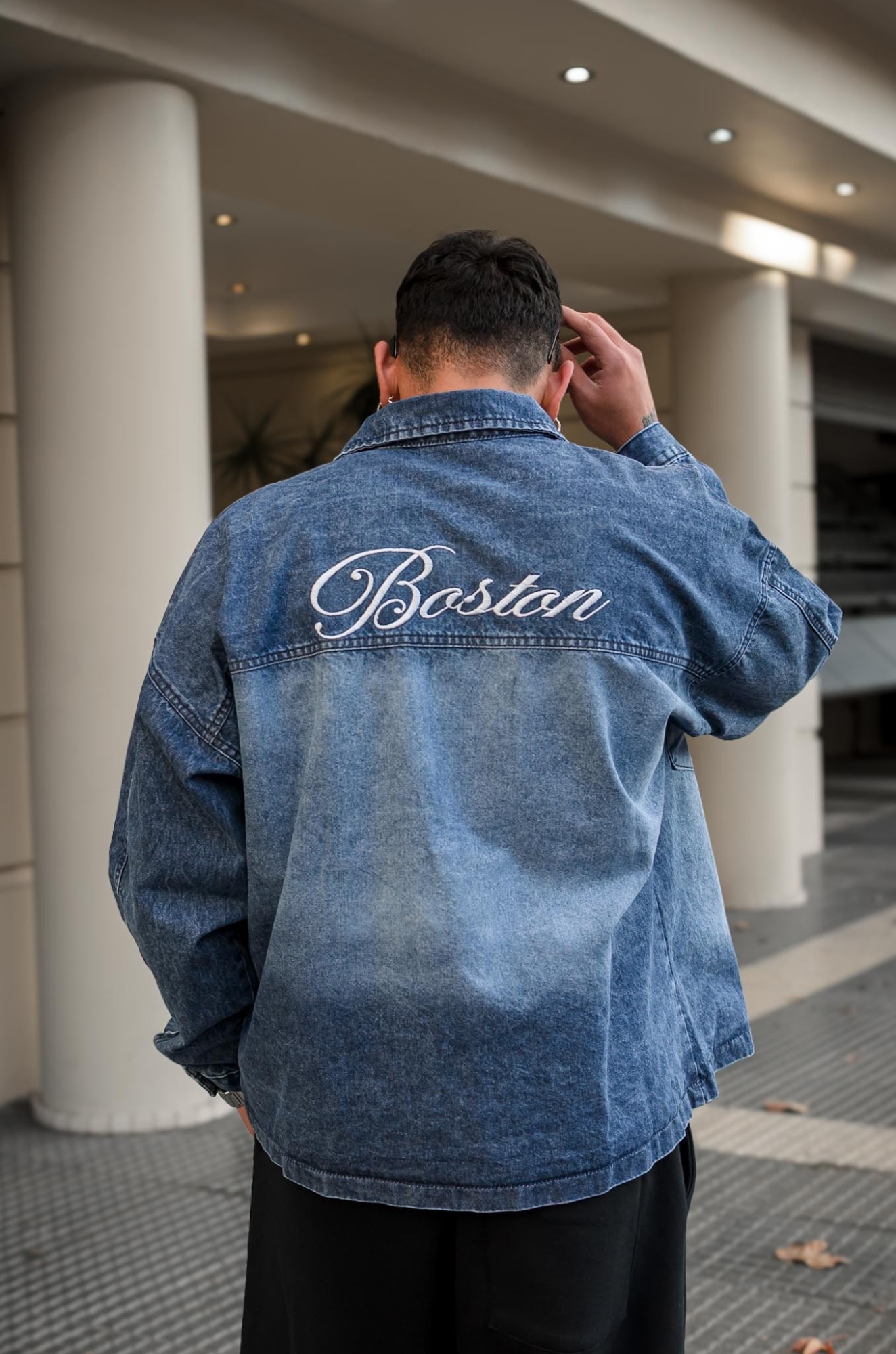Campera Jeans Oversize - Imagen 2