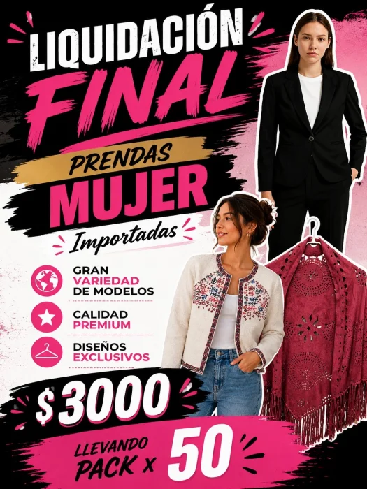 Liquidacion Prendas Dama Importadas