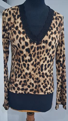 Camiseta Prins de Modal con Puntilla