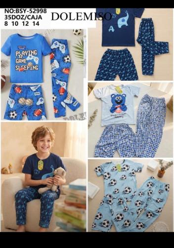 Pijamas Tres Piezas por Docena