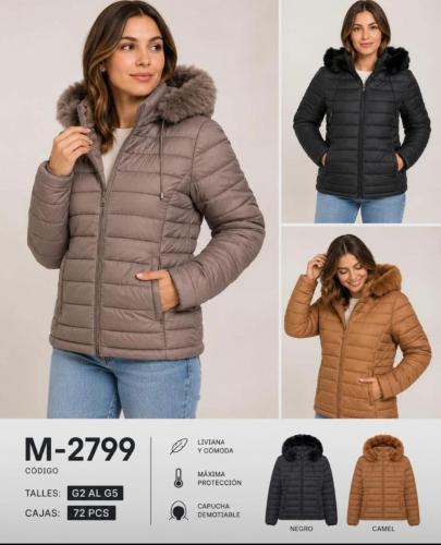 Campera de Dama con Piel