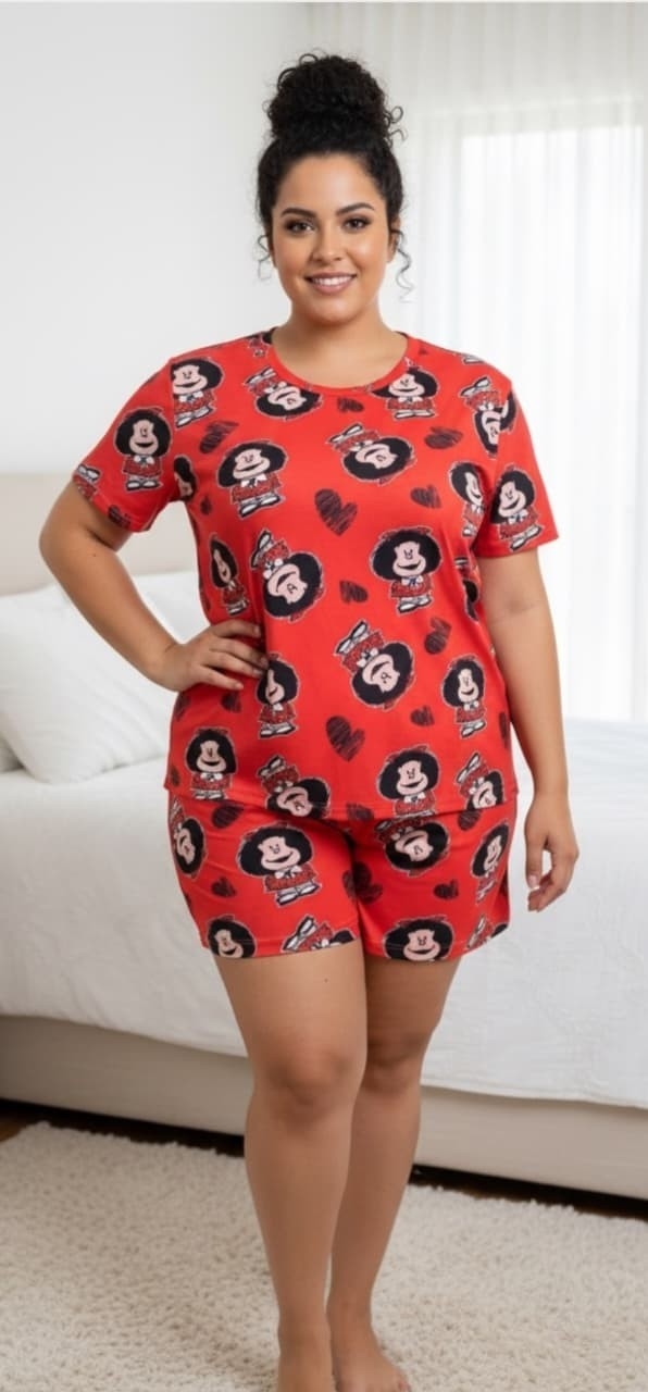 Piyama Especial para Dama Estampado - Imagen 1