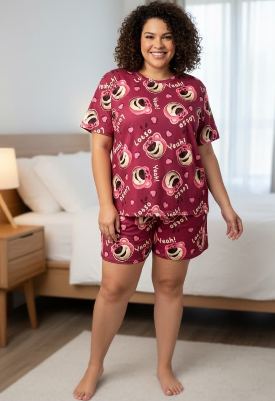 Piyama Especial para Dama Estampado - Imagen 5