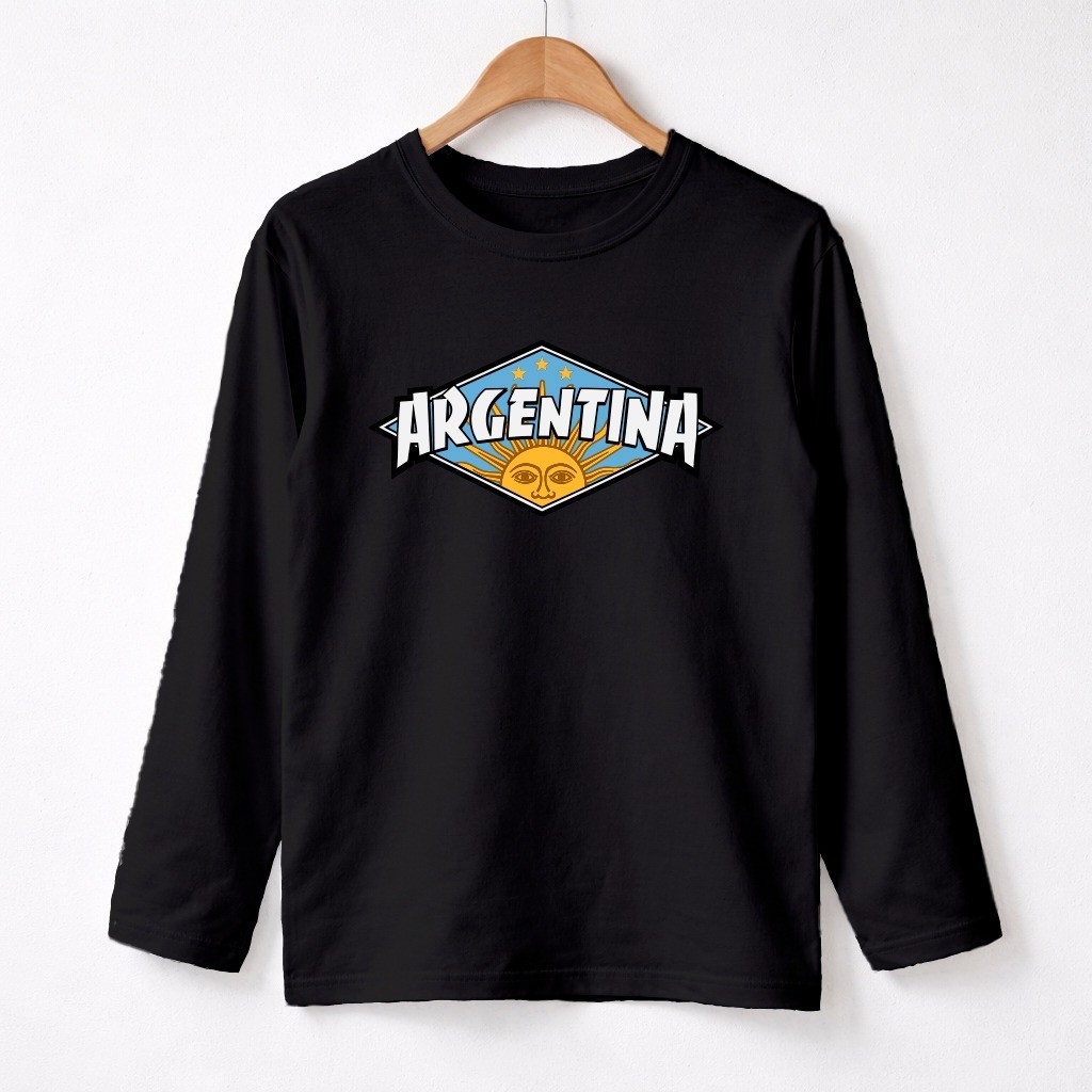 Unisex - Remera Manga Larga Argentina Trasher - Imagen 2