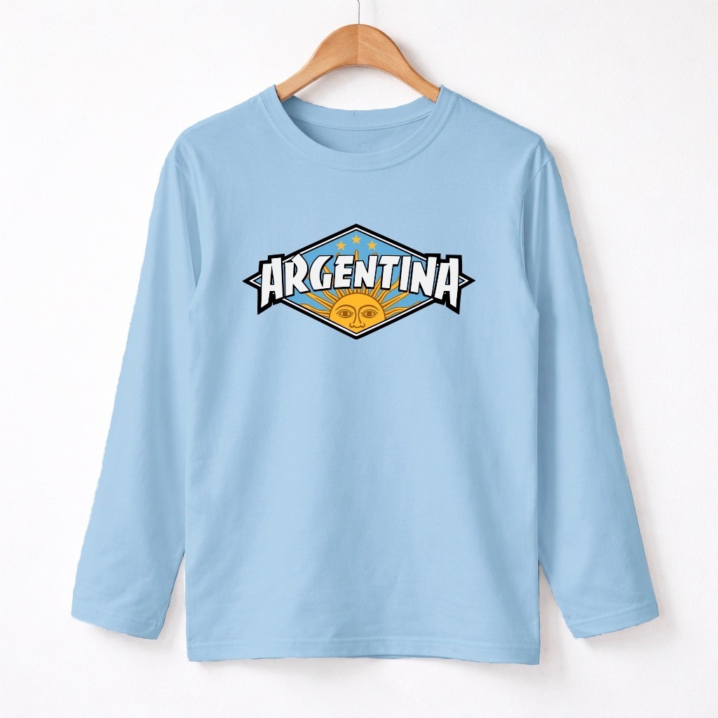Unisex - Remera Manga Larga Argentina Trasher - Imagen 4