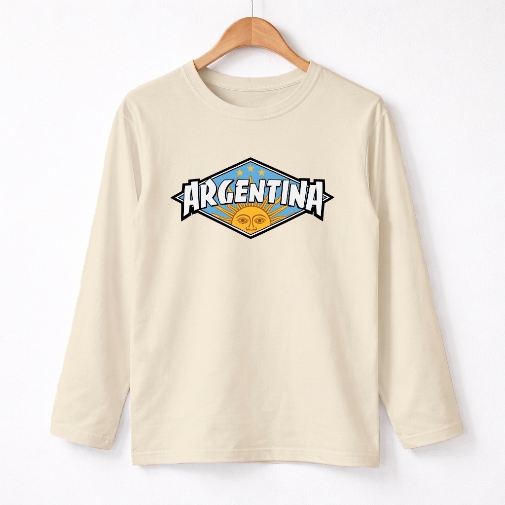 Unisex - Remera Manga Larga Argentina Trasher - Imagen 5