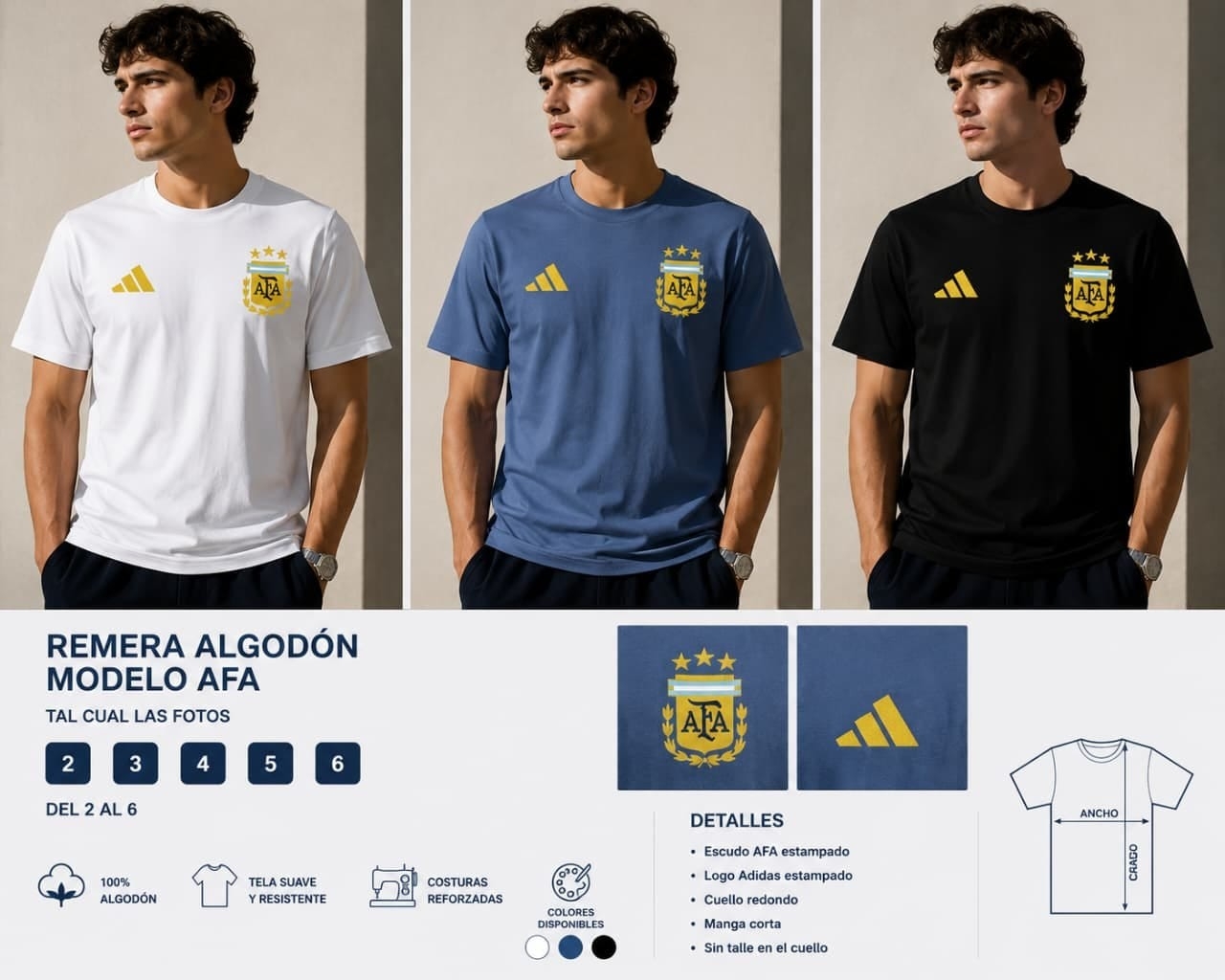Remeras Scaloni - Imagen 1