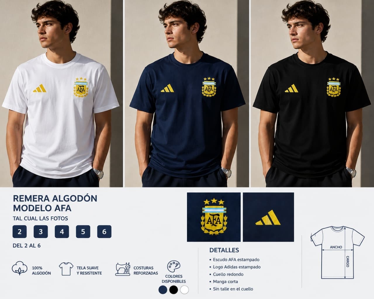 Remeras Scaloni - Imagen 2
