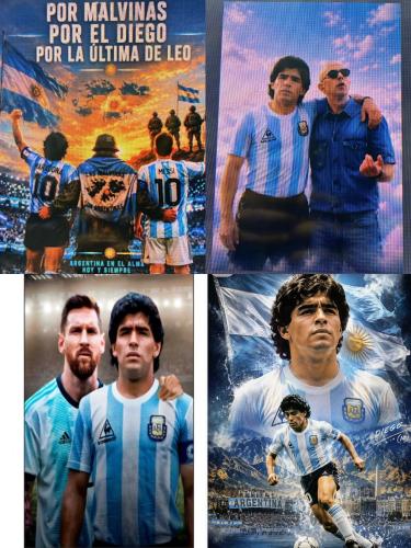Banderas Argentina Grandes Motivos Variados - Miniatura 2