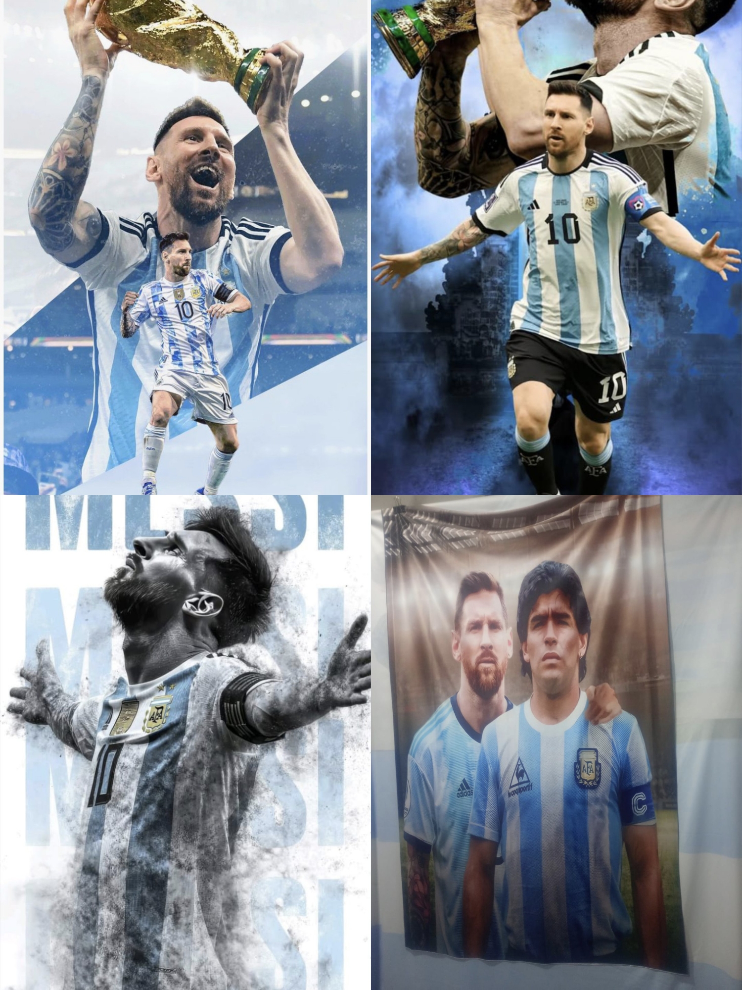 Banderas Argentina Grandes Motivos Variados - Imagen 3