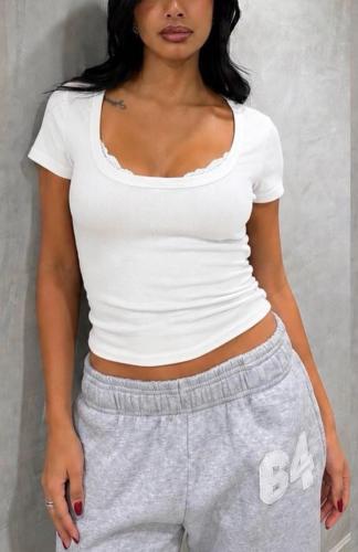 Remera Encaje