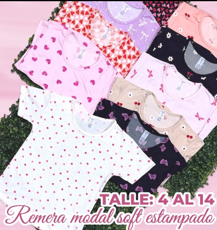 Remeras de Modal Soft - Imagen 1