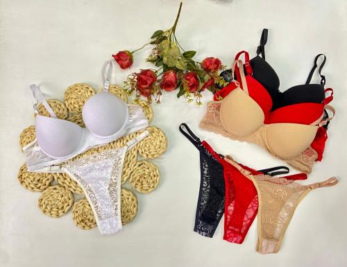 Conjunto Armado de Algodón C/encaje
