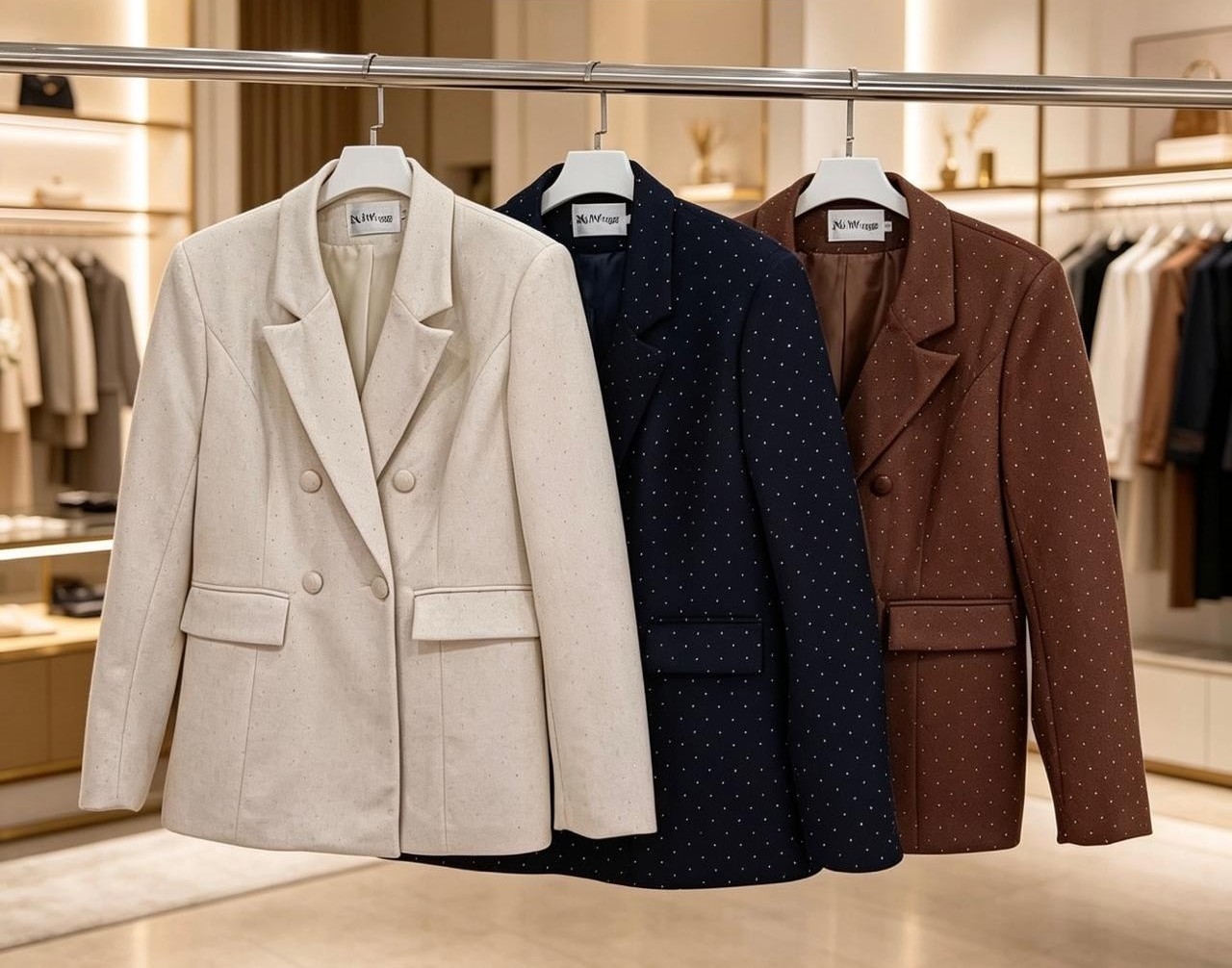 Blazer Gamuza con Brillo - Imagen 2