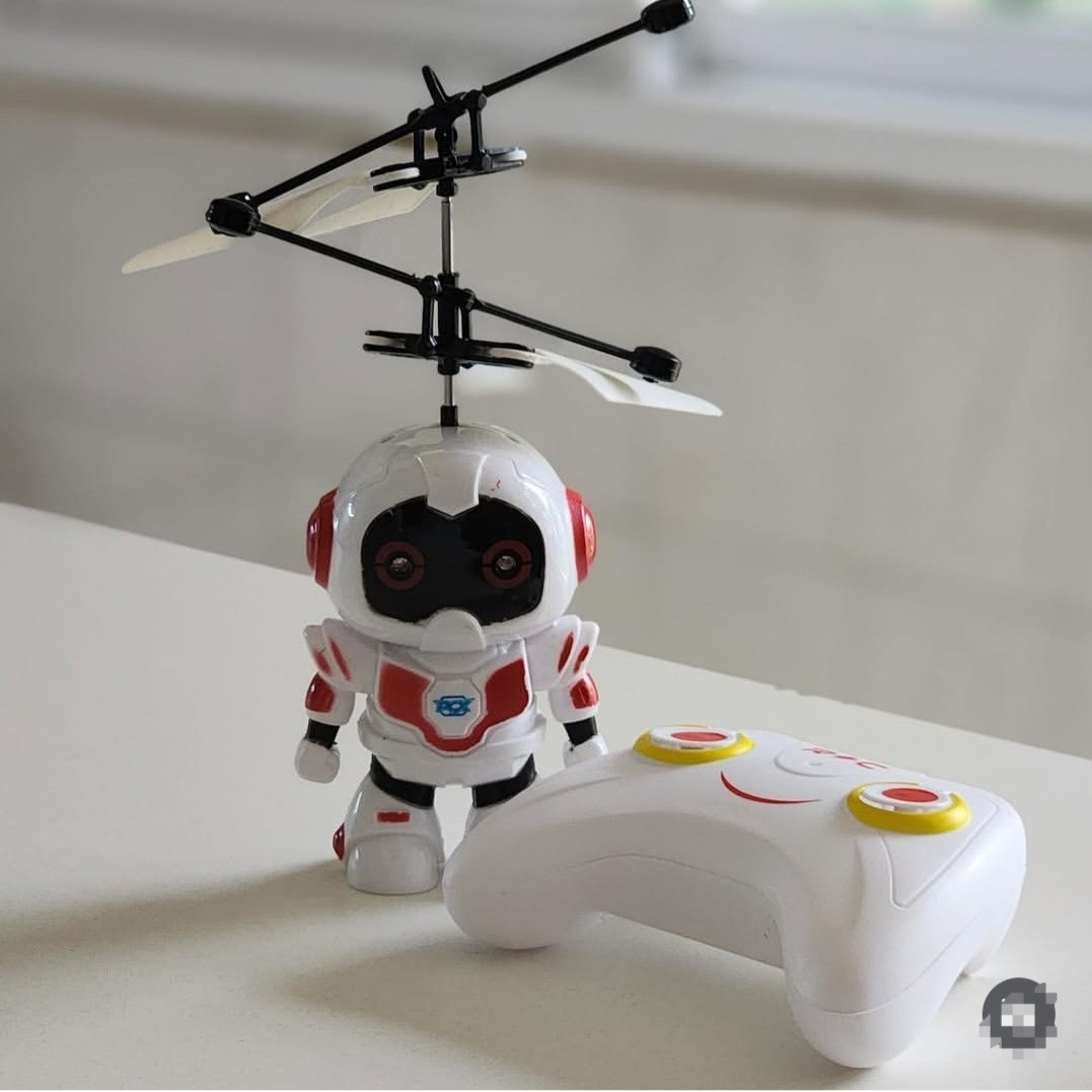 Robot Volador C/ Control Remoto Sensor - - Imagen 3